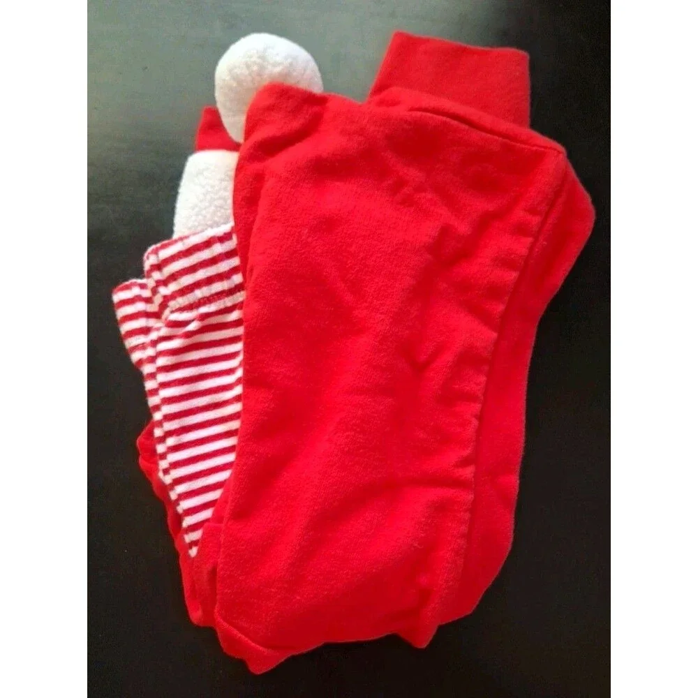 Cat & Jack Santa 2 Piece Hooded Outfit 18 months